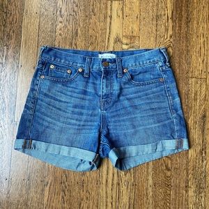 Madewell Denim Shorts. Size 25 (runs big. more like a 26)